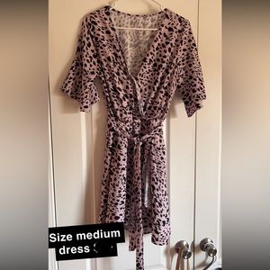 Boutique leopard dress